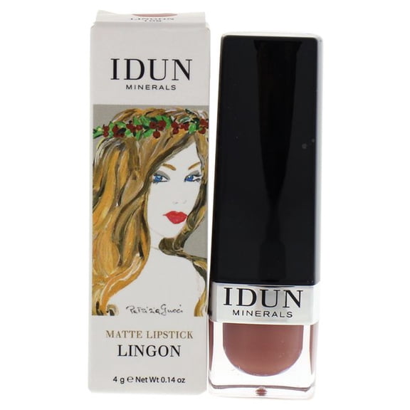 Idun Minerals Matte Lipstick - 109 Lingon