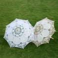 thumbnail image 2 of Promotions! Lace Umbrella Parasol Vintage Wedding Bridal Umbrella for Wedding Banquet Photography Decoration Props, 2 of 6