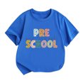 thumbnail image 2 of Rciityk Toddler Boys Girls' Crew Neck Shirt - Kid Summer Clothes - Unisex Casual PRE School Graphic Short Sleeve Tees Tops - 10 Years for 10 Years, 2 of 3