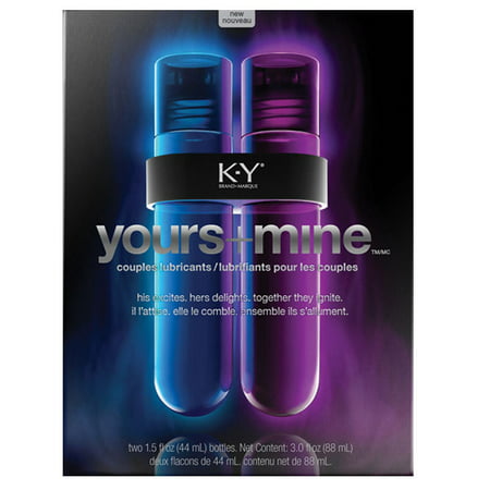 K-Y Yours and Mine Couples Lubricants - 1.5 oz