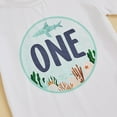 thumbnail image 5 of TAIAOJING Toddler Baby Boy First 2nd Birthday Outfits Sets Short Sleeve Birthday Shirt Shorts Cake Summer Outfits Sets Birthday 12-18M, 5 of 8