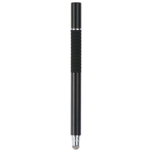 Multifuncional 2 en 1 Capacitivo Stylus Touch Pen Universal Preciso Pantalla táctil Sensible Stylus Pens con puntas de fibra fina para pantalla táctil Smartphones y tabletas (Negro)
