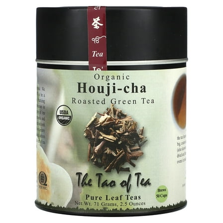 The Tao of Tea Organic Roasted Green Tea, Houji-cha, 2.5 oz (71 g)