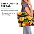 thumbnail image 2 of Rocae Tangerine for Big Capacity Shoulder Bag with Pockets,Tote Bag for Women Handbag, 2 of 8