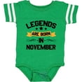 thumbnail image 3 of Inktastic Legends Are Born in November Boys or Girls Baby Bodysuit, 3 of 5