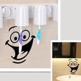 thumbnail image 2 of Smiley Sticker, Funny Wall Sticker for WC, Bathroom, Kitchen, PVC, 1 Colour, One Size, 2 of 4