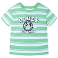 thumbnail image 2 of Bluey T-Shirt and French Terry Denim Shorts Outfit Set Newborn to Little Kid, 2 of 5