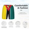 thumbnail image 3 of Mens Flag Of Mozambique Swimming Trunks with Compression Liner Beach Quick Dry Swim Shorts, 3 of 6