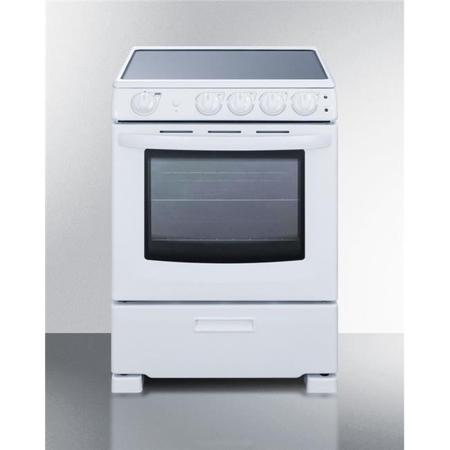 Summit Appliance REX2421WRT 24 in. Wide Electric SmoothTop Range