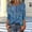 Army Green, variant on Sequin Tops Sparkly Tshirt Rave Women's Printed Button 3/4 Sleeve T-shirt Comfortable and Casual Loose Purple S