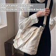 thumbnail image 3 of Canvas Tote Bag for Women,Small Tote Bag with Zipper Large Canvas Crossbody Bag Everything Tote Bag with Compartments, 3 of 4