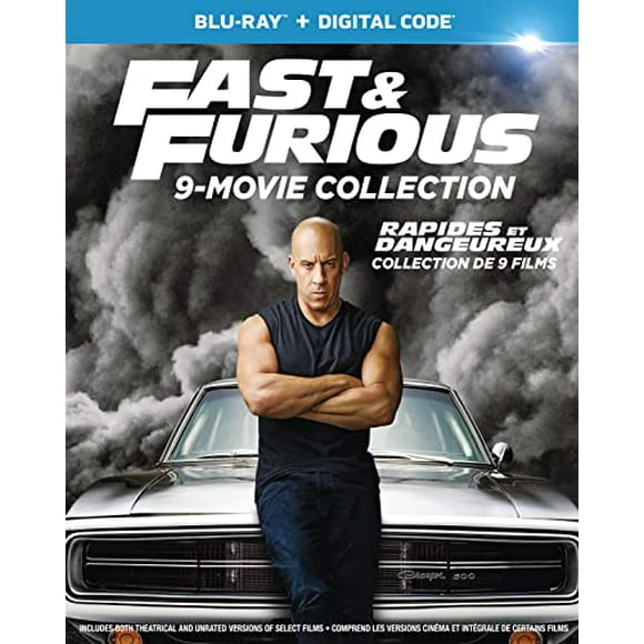 Fast & Furious 9-Movie Collection - Blu-ray + Digital [Blu-Ray]