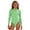 Green, variant on Antinious Toddler Girls Solid Long Sleeve Beach Vacation Mild Stylish 1 Piece Swimsuit Outfit