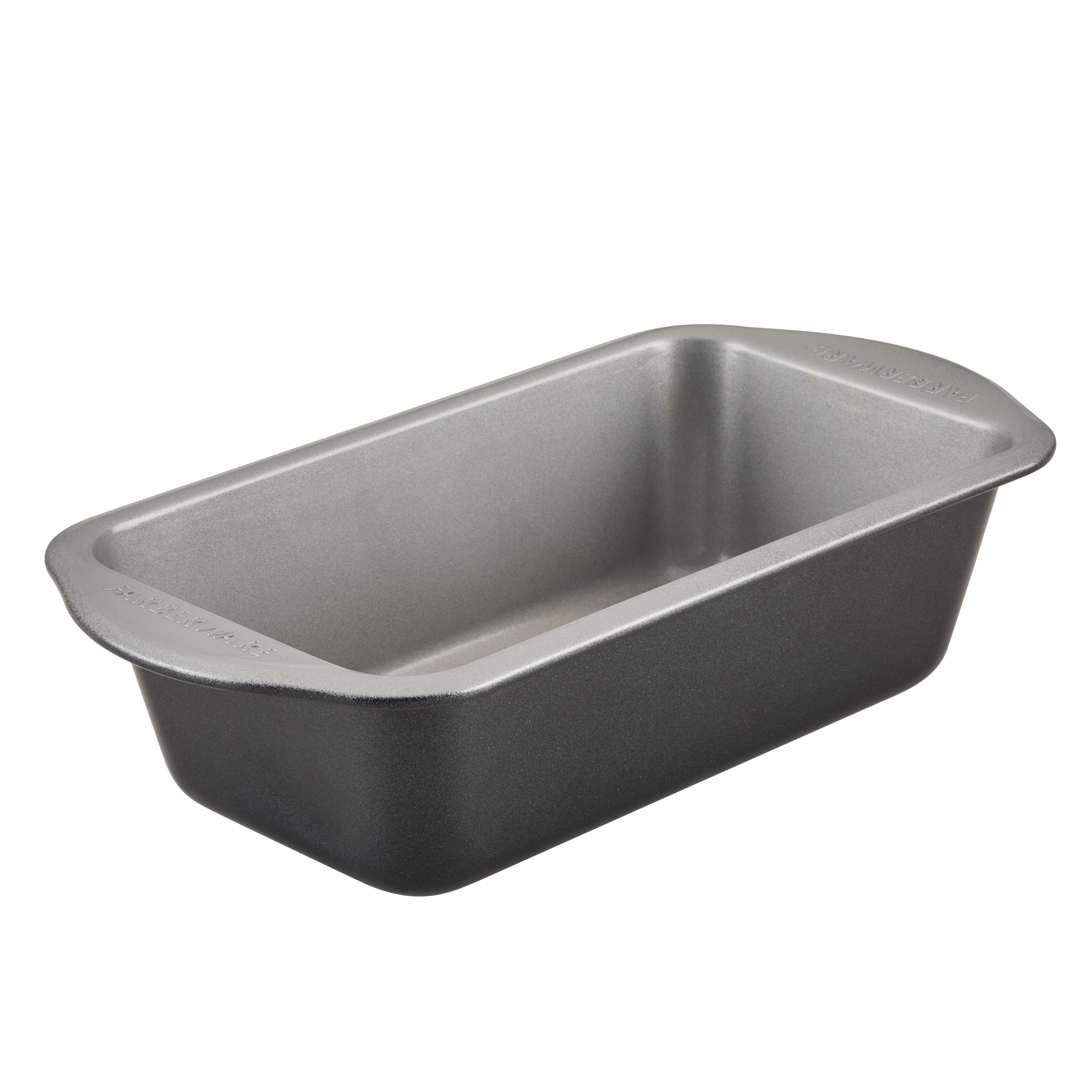 Farberware Disney Bake with Mickey Mouse 9 Inch x 5 Inch Nonstick Loaf Pan / Bread Pan / Meatloaf Pan, Dishwasher Safe and Oven Safe to 450°F, Black
