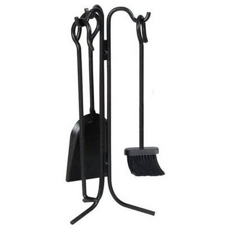 Panacea 15041 4 Piece Fireplace Tool Set Walmart Com