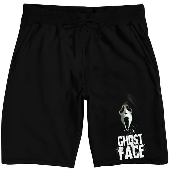 Ghostface Black Lounge Shorts - Large