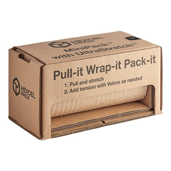 HEXCAPULP Honeycomb paper wrap. Gift, shipping, moving, protective wrap. 15" x 450', 750', or 1400',