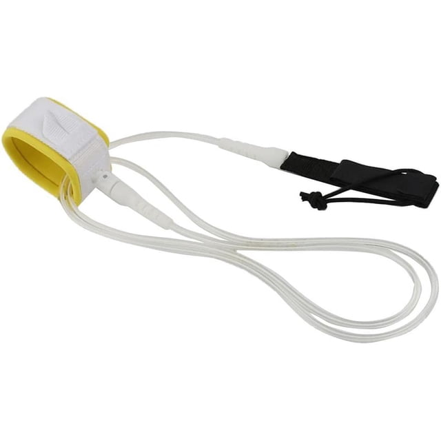 HUGFEGWE Surfboard Leash Stand UP Paddle Surf Board Leash Leg Rope 6ft 8ft 10ft 12ft CJB91-75447