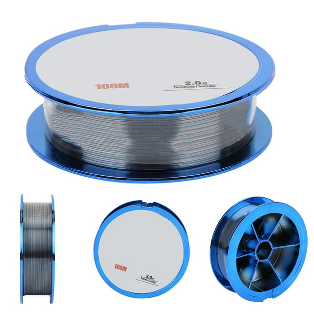 Fishing Line Fishing Wire Fish Wire Fishing Accessory High Strength Nylon Fishing Line Fish Wire Accessory For Luring Reel 100M Length2.0#