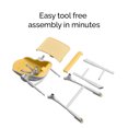 thumbnail image 3 of Oribel Cocoon Z Infant High Chair, 5 Adjustable Heights, Foldable, 0m-3yrs, Lemonade Yellow, 3 of 7