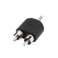 thumbnail image 2 of 3.5mm 1/8  Audio Stereo Male to Dual RCA Male Splitter Adapter, 2 of 2