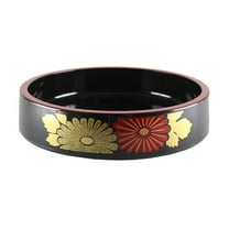 Excellante 9 1/2" x 2 1/4" plastic sushi party tray, comes in each