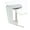 Silver, variant on B&P Lamp® Aluminum Desk or Table Clamp, Satin Black Finish