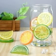 thumbnail image 6 of 30pcs Fake Lemon Slice Garnish Artificial Fruit Faux Food House Bar Decoration Cocktail Party Arrangement(Red Green Yellow,Each Color 10Pcs), 6 of 6