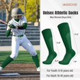 thumbnail image 5 of JASGOOD Baseball Belt and Socks Combo Set for Youth Adult Breathable Softball Socks and Adjustable Elastic Belt, 5 of 7