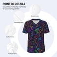 thumbnail image 3 of KLL Chemistry Science for Men's Baseball Shirts,Short Sleeve Casual Shirts Button Down Shirt for Men Beach Summer Wedding Shirt-X-Large, 3 of 7