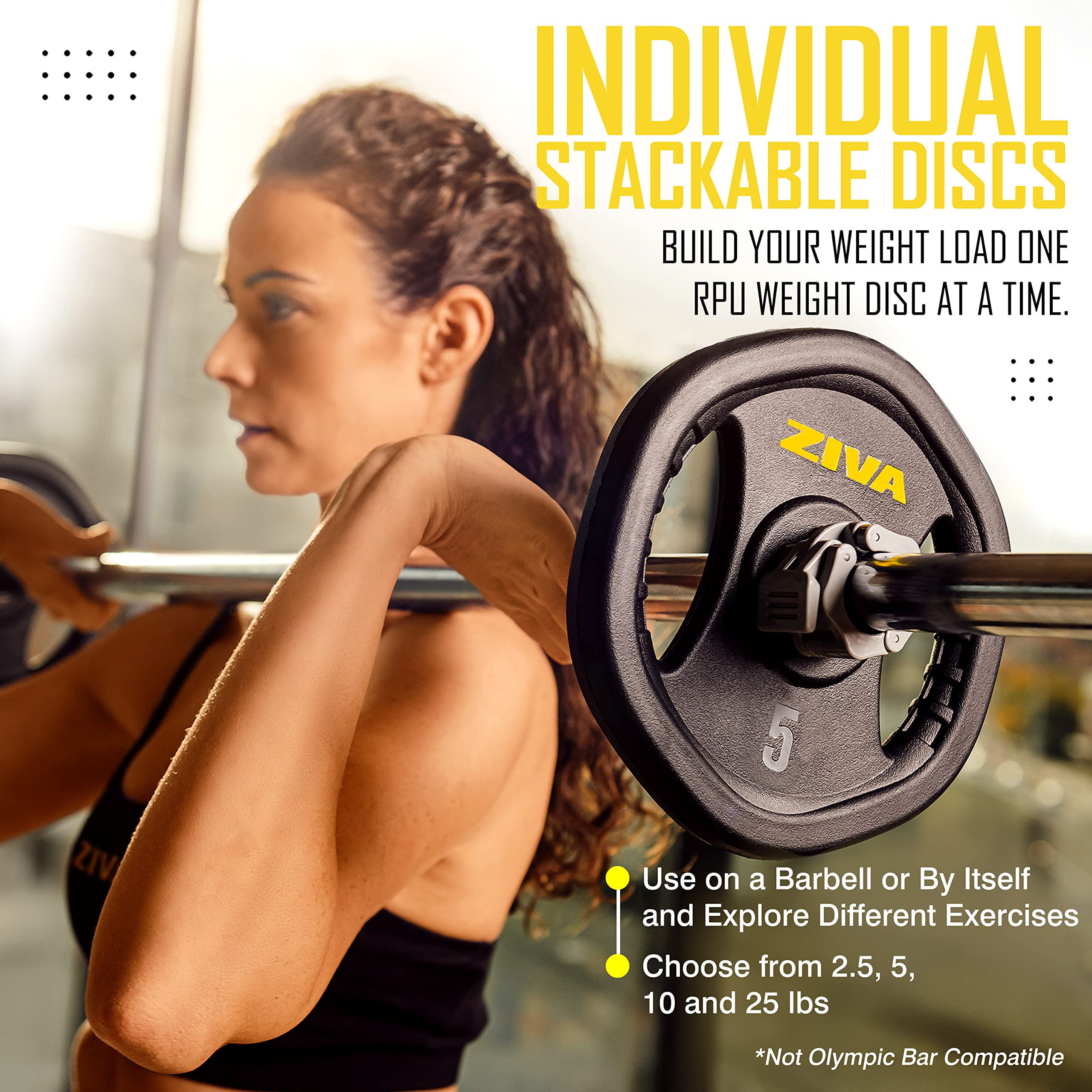Individual best sale barbell weights