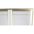 thumbnail image 4 of Best Master Havana 5-Piece Poplar Wood East King Bedroom Set in White/Gold Trim, 4 of 4