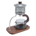 thumbnail image 1 of Tea Glass Tea Pot Set with Lid and Stand Magnetic Water Separation Filter Kungfu Tea Maker for Home, 1 of 7