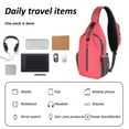 thumbnail image 5 of RKZDSR Crossbody Sling Backpack Sling Bag Travel Hiking Chest Bag, 5 of 7