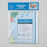 Kappa Books Publishers United States Wall Map 40 x 28 Poster Pieces