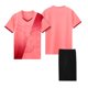 thumbnail image 1 of Odeerbi 4-14 Años Conjunto de Verano Para Niños de Atletismo Camiseta de Running de Secado Rápido Camiseta de Manga Corta Transpirable Camiseta de Manga Corta Con Cuello Redondo, 1 of 5