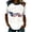 v#25White183, variant on WAYUTE Womens T-Shirts Us National Flag Pattern Short Sleeve Crew Neck Celebrate America'S 250Th Anniversary For 4Th Of July Outdoor Activities Breathable Tops,Black,L