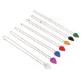 thumbnail image 4 of Guitar Pick, Decorative Unique Colorful Metal 7PCS Guitar Pick Necklace  For Lover, 4 of 8