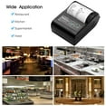 thumbnail image 2 of Graflsoa Compact 58mm Thermal Printer with Bluetooth & USB Connectivity, Built-in Battery, Black - Ideal for Android, iOS, Windows, 2 of 7