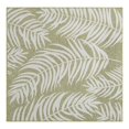 thumbnail image 2 of Unique Loom Outdoor Botanical Collection Area Rug - Palm (6' 1" Square Green/Ivory), 2 of 6