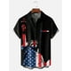 thumbnail image 5 of Camisa hawaiana para hombre, estampado 3D, bandera nacional estadounidense, camisetas de manga corta, ropa informal de verano para hombre, camisas de moda callejera para niños, 5 of 5