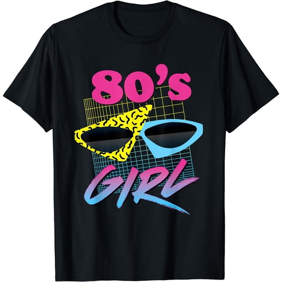 This is My 80s Girl Costume Party T-Shirt
