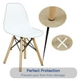thumbnail image 3 of Uxcell 7/8" Self-stick Round Non-slip Felt Pads Floors Protect Brown 100 Pack, 3 of 7