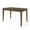 Antique Brown, variant on GDF Studio Boughton Farmhouse Counter Height Wood Dining Table, Black