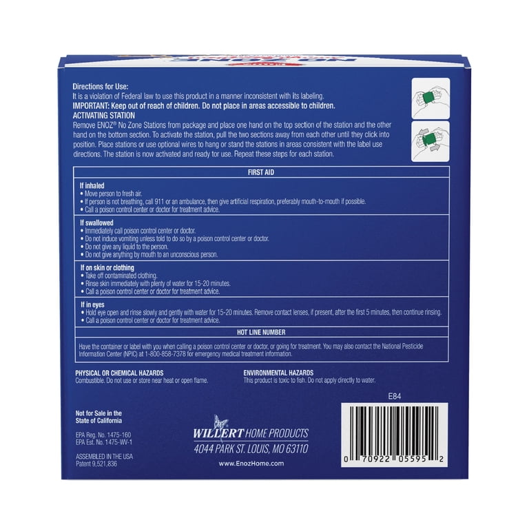 Enoz No Zone Animal Repellent Stations, 4 Count photo 7