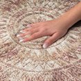 thumbnail image 3 of Addison Rugs Dream Shag Premium Machine Washable Transitional Medallion Canyon Runner Rug, 2'3" x 7'6", 3 of 8