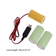 thumbnail image 5 of USB to 4.5V LR20 D Batteries Eliminators,Power Adapter Cord Extended Lifespans for Clock Gadget Reusable and Easy to Use, 5 of 8
