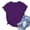 Purple, variant on Generic T-Shirts for Women - Short Sleeve Basic Tees Soft Crew Neck Trendy Summer Tops for Casual Outfits 2025