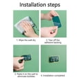 thumbnail image 6 of 4-Pack Self-Adhesive Cable Organizer Clips, Wire Manager for Desk and Home Office, Cord Holder for Data Cable Routing and Phone Chargers, 6 of 8