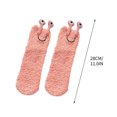 thumbnail image 3 of Socks Mid-tube Thickened Fleece Socks Casual Solid Color Fleece Socks Home Socks, 3 of 3